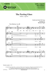 The Parting Glass SATB choral sheet music cover